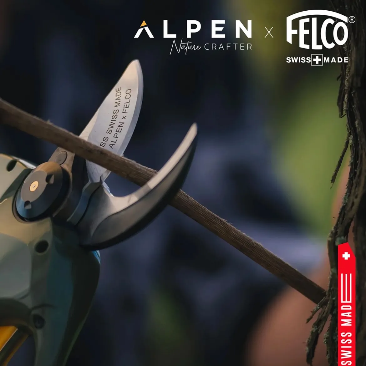 Alpen Wildhorn 32 elektrisk beskæresaks med tilbehør