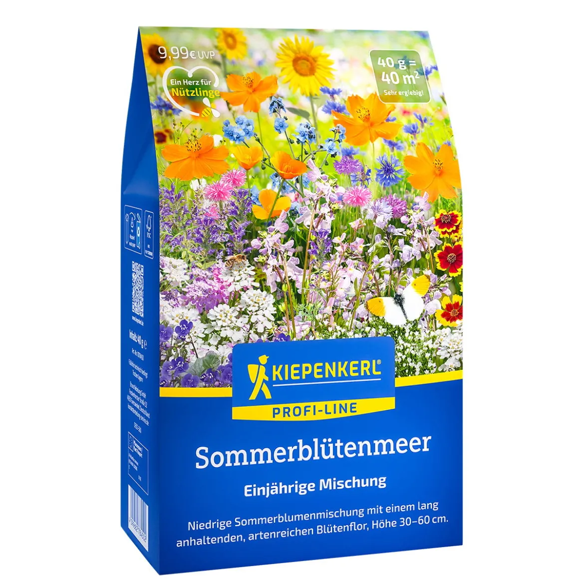 Blomsterblanding Sommerblomsterhav - 40 m2
