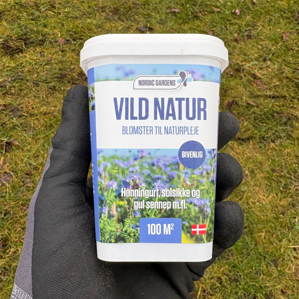 Blomsterblanding, Vild Natur - 100 m2