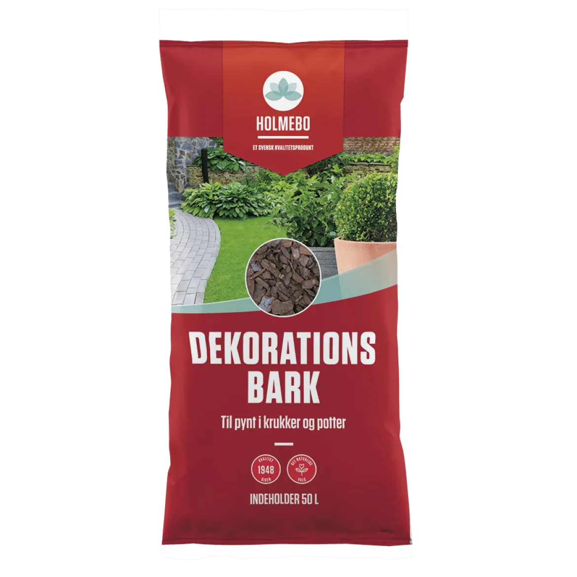 Dekorationsbark, 20-40 mm - 50 liter