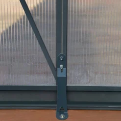 Drivhus Glory 6,2 m2 grå Palram - Canopia