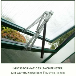 Drivhus - KGT Orchidee III, blank aluminium - 9,6 m2