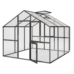 Drivhus - KGT Ortasia III, Antracitgrå - 9,59 m2