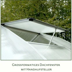 Drivhus - KGT Rhodo III, Aluminium - 5,15 m2