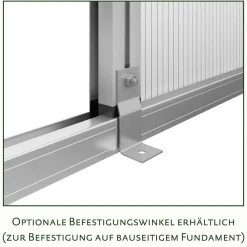 Drivhus - KGT Rhodo III, Aluminium - 5,15 m2