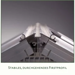 Drivhus - Model Callas III, Aluminium - 5,15 m2