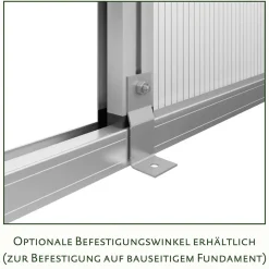 Drivhus - Model Callas III, Aluminium - 5,15 m2