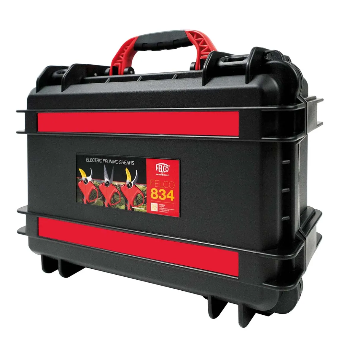 Felco 834W elektrisk beskæresaks, sæt komplet incl. 2 batterier