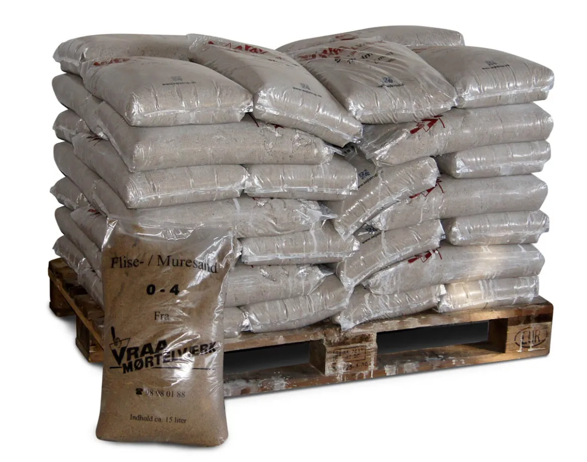Flisesand 48 poser á 15 liter