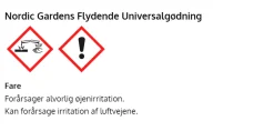 Flydende universalgødning - 2,5 liter