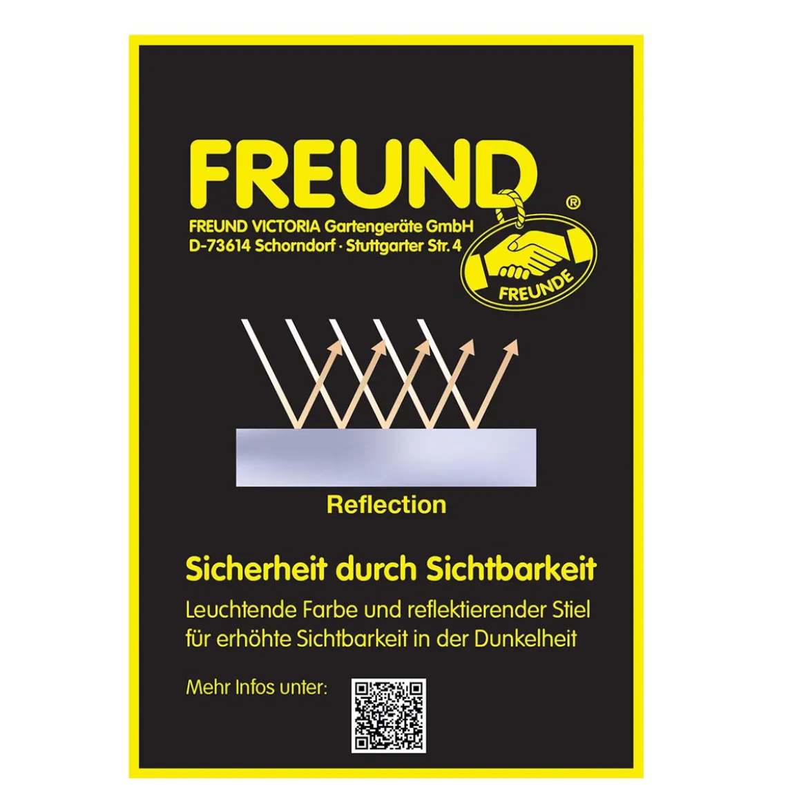 Freund Gadekost Pro - 150 cm