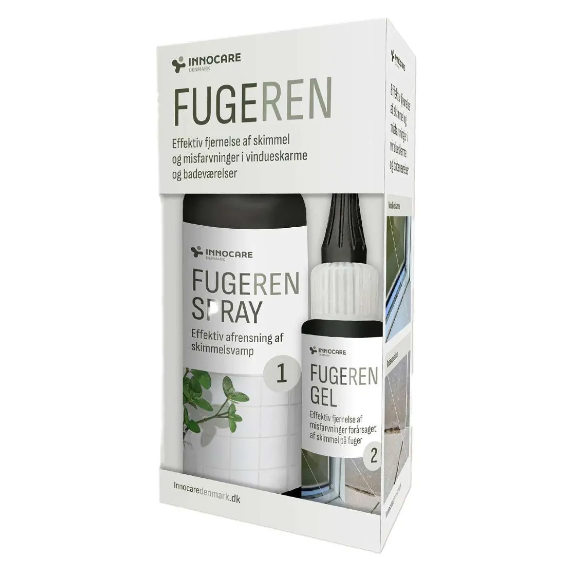 Fugeren, sæt med spray og gel