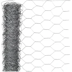 Galvaniseret hønsenet, 25 mm - 50 cm x 10 meter