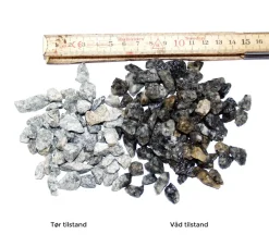 Grå granitskærver, 8-11 mm - 48 poser á 15 liter.