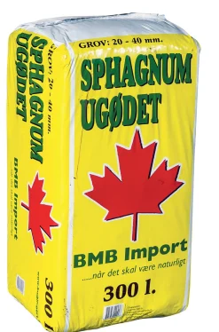 Grov gartner spagnum, 300 liters pose - 20-40 mm