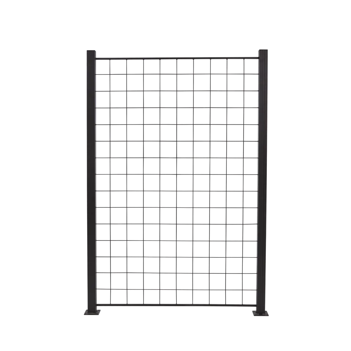 HORTUS espalie 150x100 cm sort til aluminium stolpe