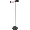 HORTUS terrassevarmer gulvmodel GT 500/1000/1500W sort inkl. fjernbetjening