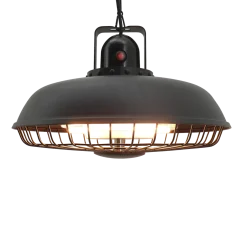 HORTUS terrassevarmer hængemodel HA 600/1200/1800W inkl. fjernbetjening og soft touch