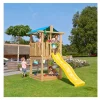 Jungle Gym Hut legetårn komplet inkl. rutsjebane