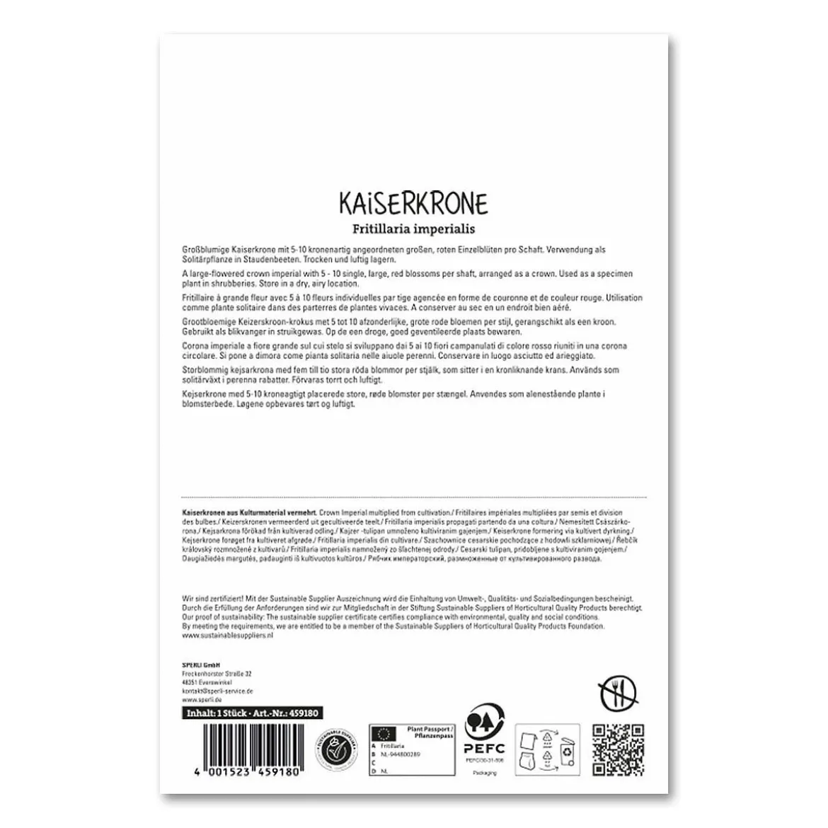Kejserkrone 'Rubra'