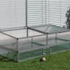 KGT skildpadde sokkel til mistbænk 210, aluminium, 205 x 91 x 23 cm