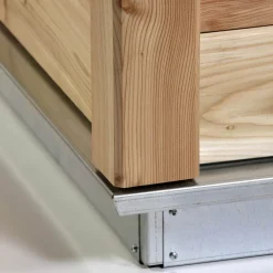 KGT Woody 210 højbed i træ, 214 x 99 x 79 cm