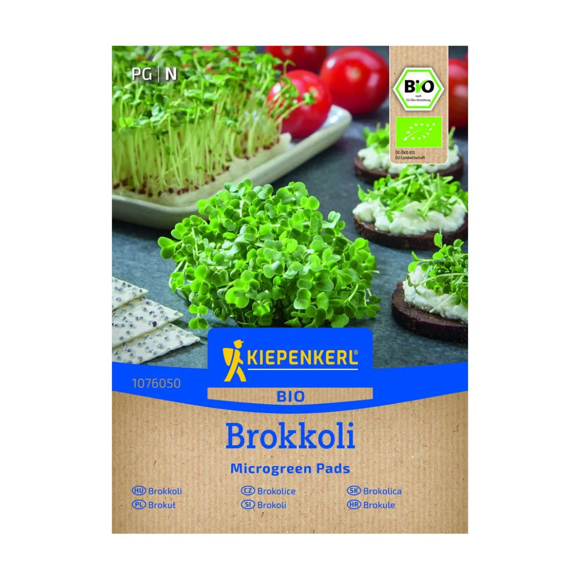 Økologisk Mikrogrøntpude Broccoli - 3 stk.
