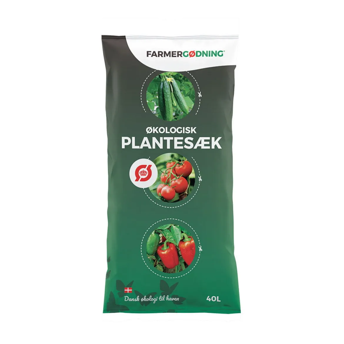 Økologisk Plantesæk - 40 liter