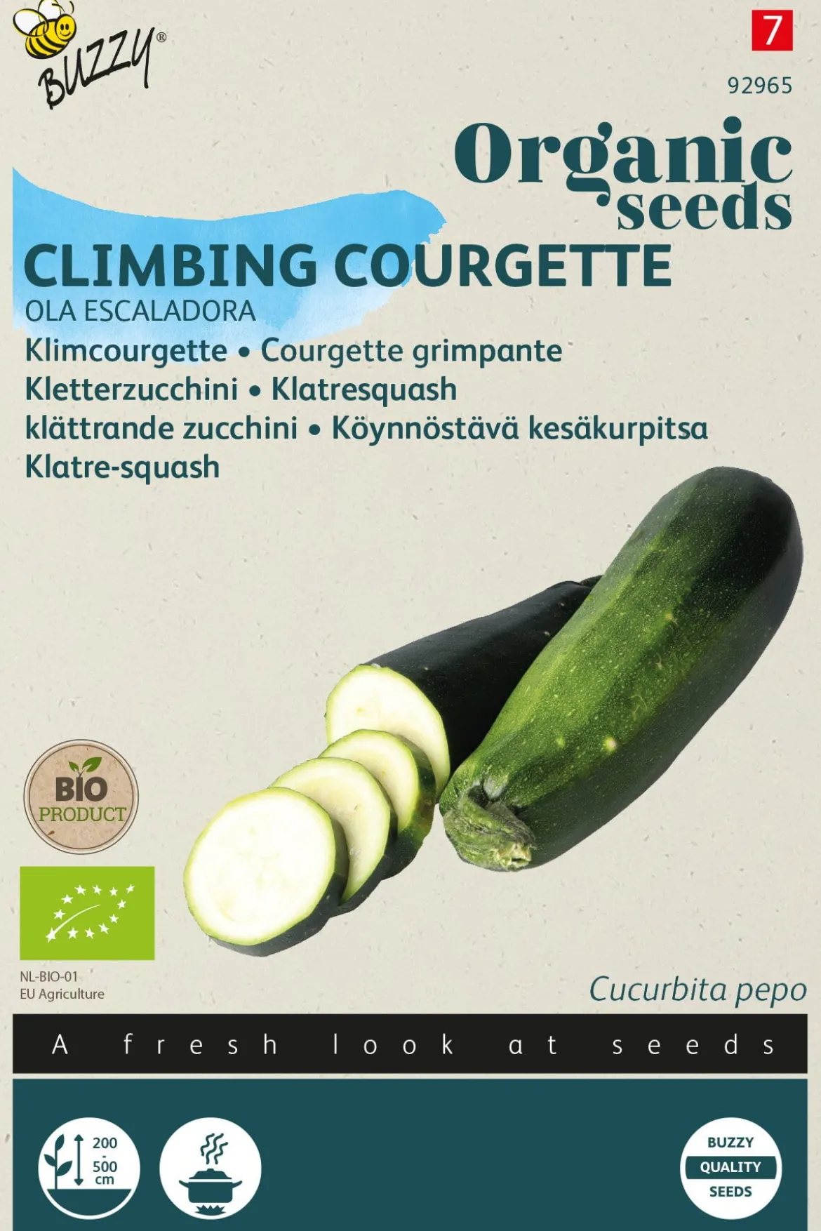 Økologisk Squash frø, Ola Escaladora