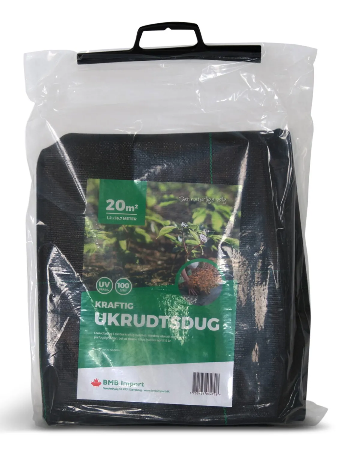 Kraftig ukrudtsdug - 20 m2