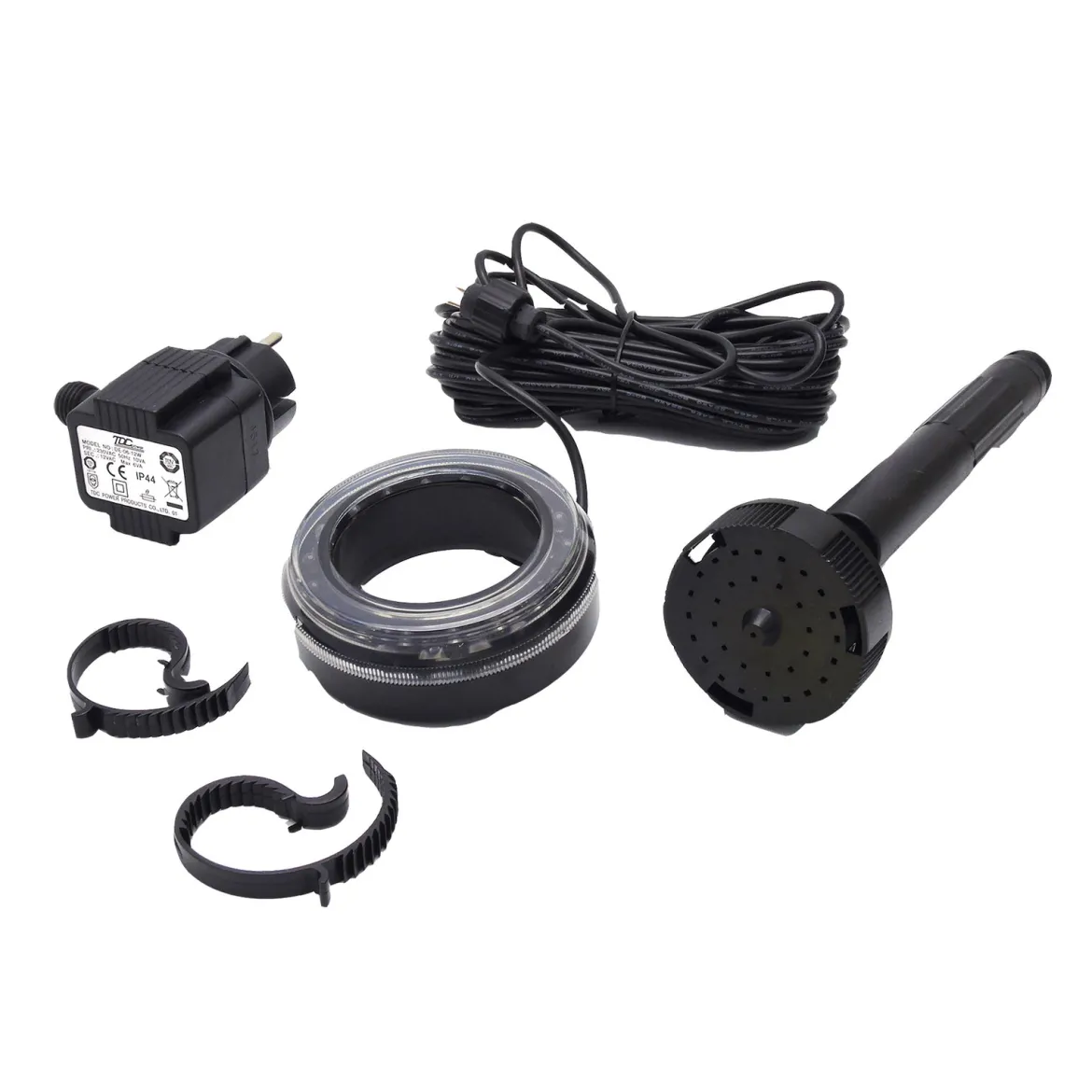 LED-Jet Vulcano ½ Springvandspumpe med lys