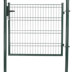 Låge for panelhegn 103 x 118 cm, grøn