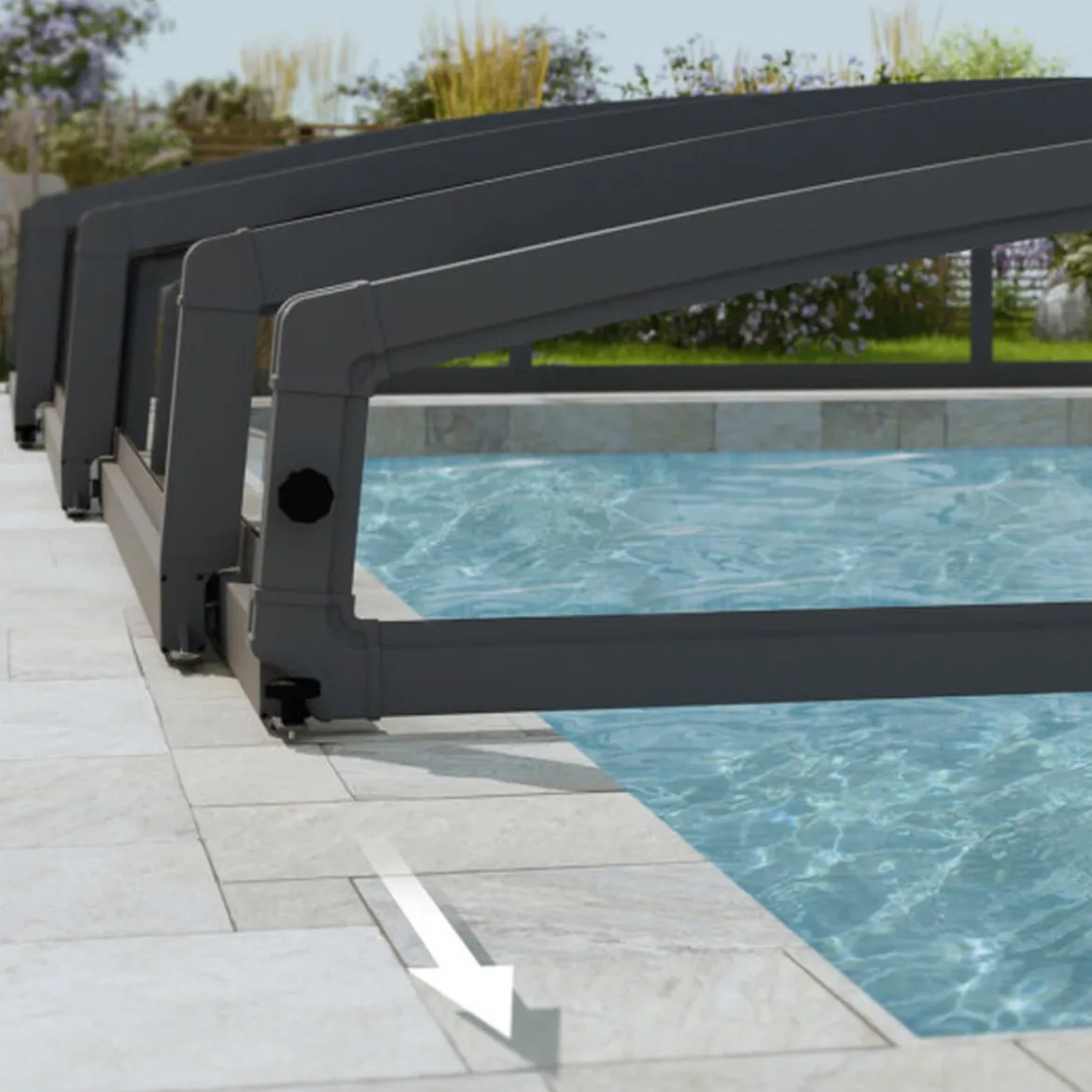Majorca pool overdækning 470 x 670 cm Palram - Canopia