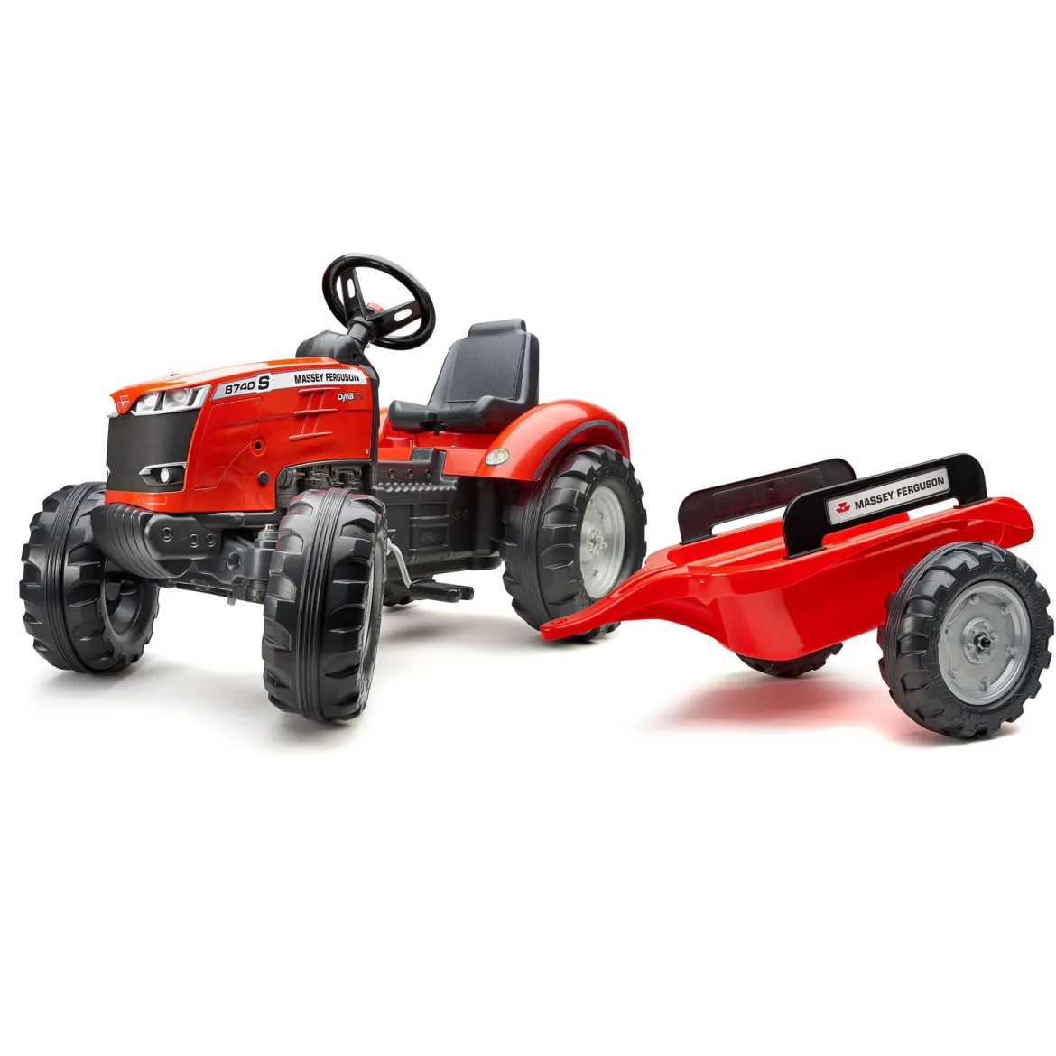 Massey Ferguson pedaltraktor inkl. vogn