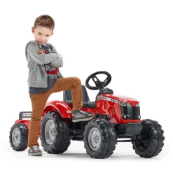 Massey Ferguson pedaltraktor inkl. vogn