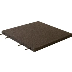 NORDIC PLAY active gummiflise 50 x 50 x 3 cm i sort 7,5 m2 - 30 stk.