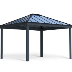 Palram - Canopia havepavillon Dallas 4,2 x 4,8 meter antracitgrå