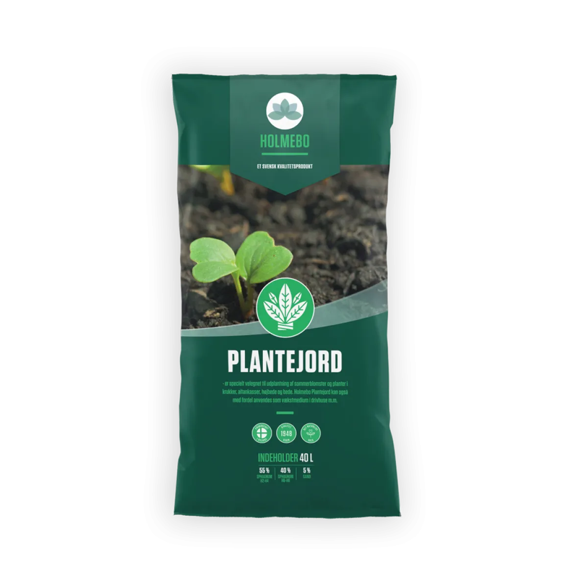 Plantejord - 40 liter