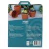 Plantepotte i plast, Ø13 cm - 12 stk
