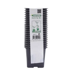 Plastpotte 7x7 cm 20 stk