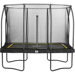 Salta Trampolin Comfort Edition rektangulær 305x214 cm, sort inkl. sikkerhedsnet