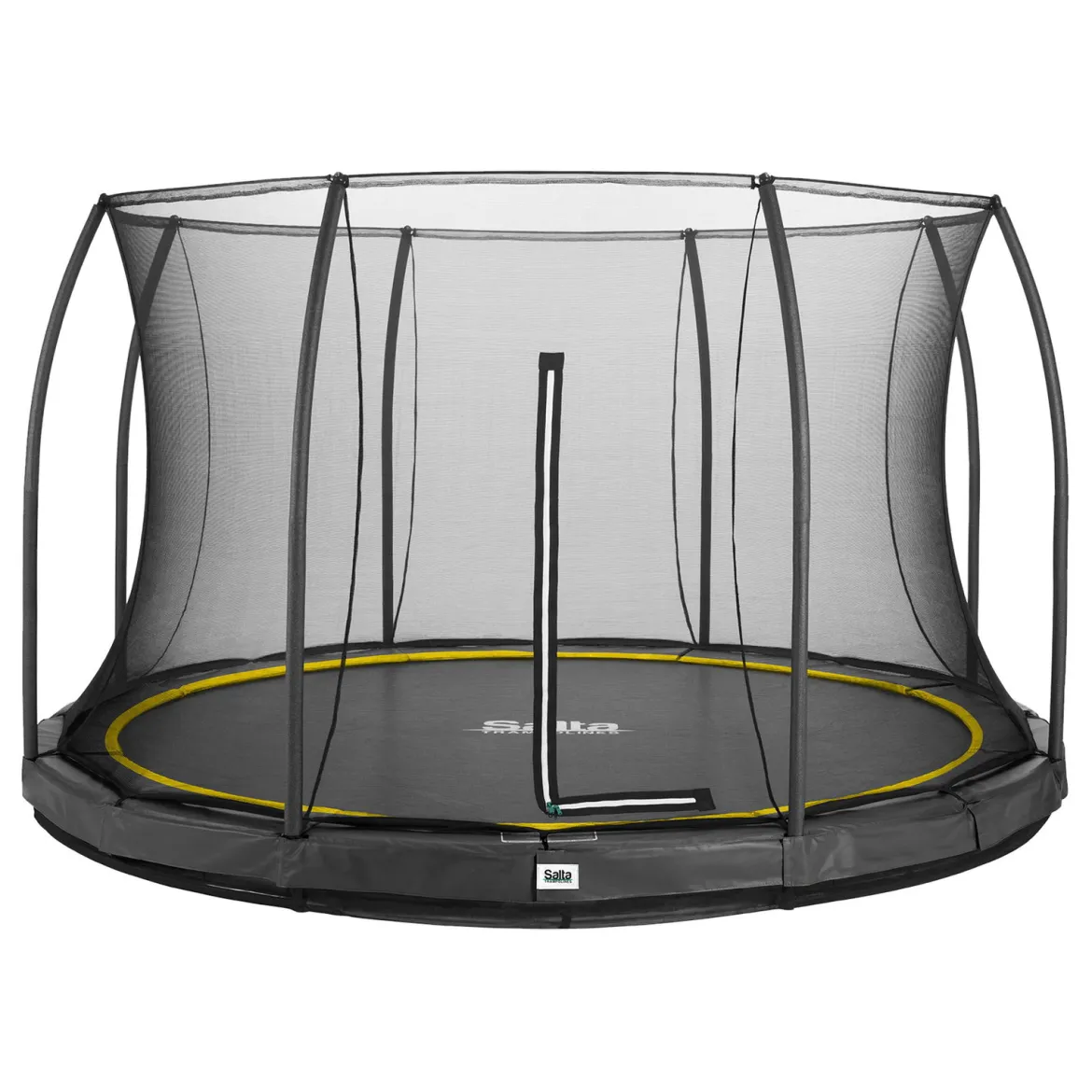 Salta Trampolin Comfort Edition Inground Ø396 cm, sort inkl. sikkerhedsnet