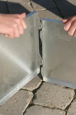 Sammensæt selv højbed - 25 cm side i galvaniseret stål