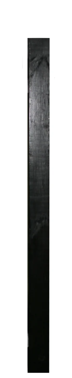 Stolpe til glashavehegn 7 x 7 x 150 cm NTR-A, sort HORTUS