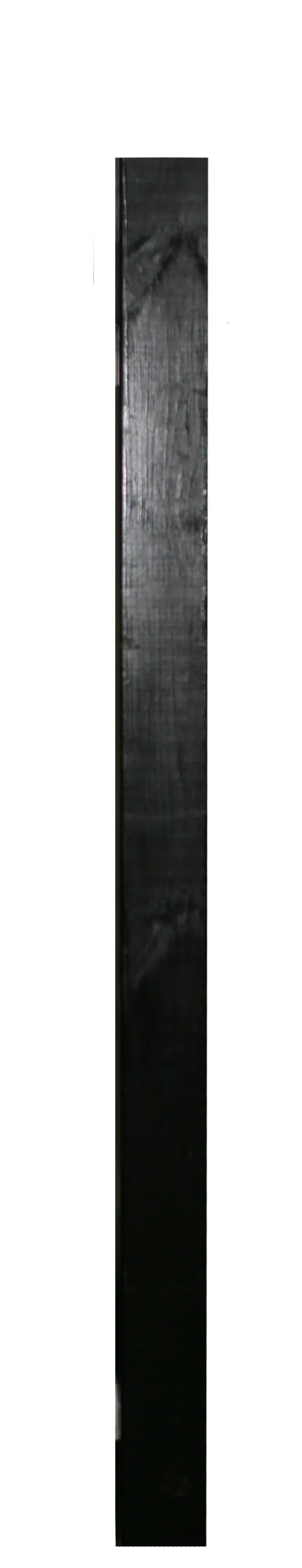 Stolpe til glashavehegn 7 x 7 x 150 cm NTR-A, sort HORTUS