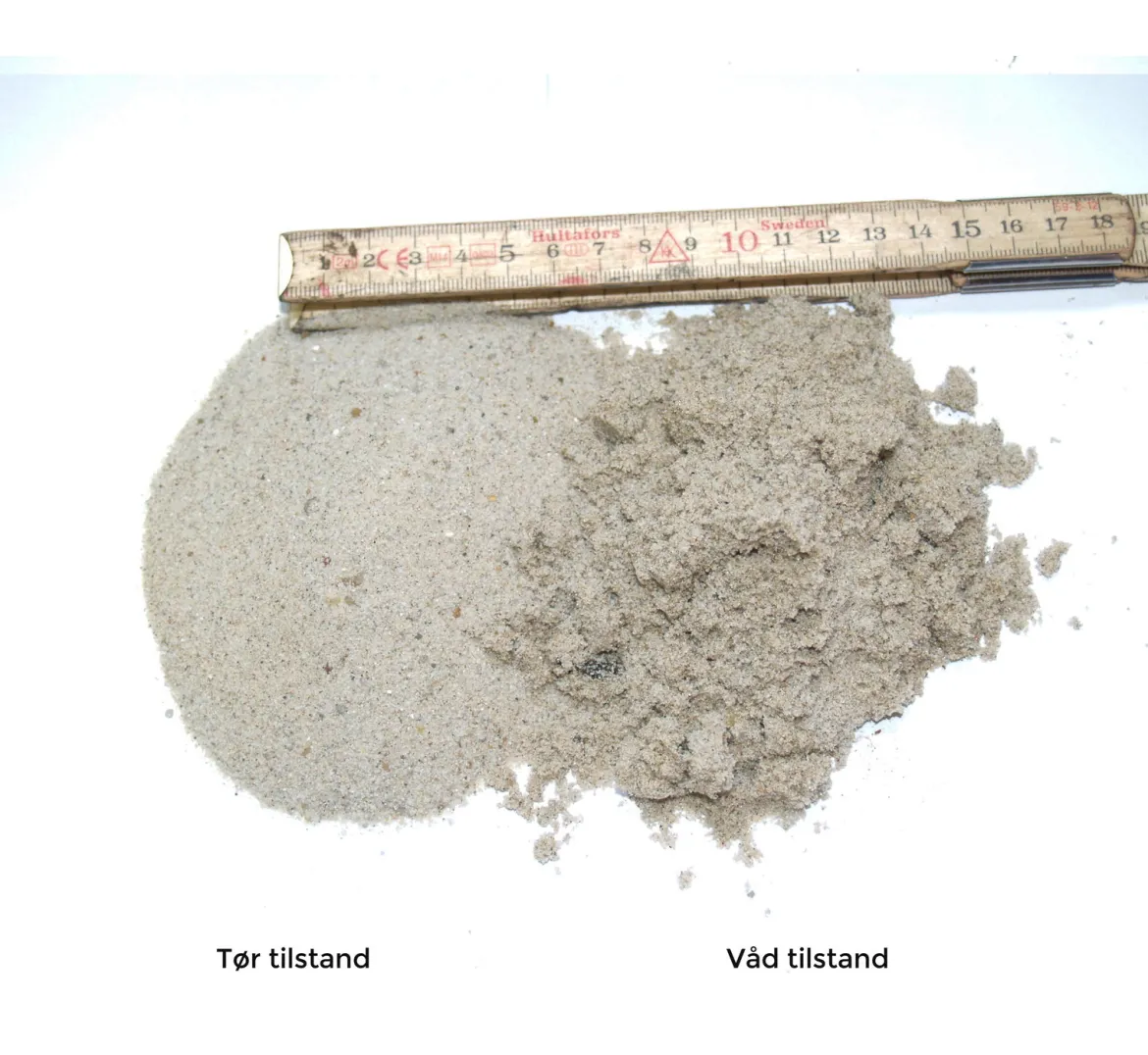 Strandsand - 15 liters pose.