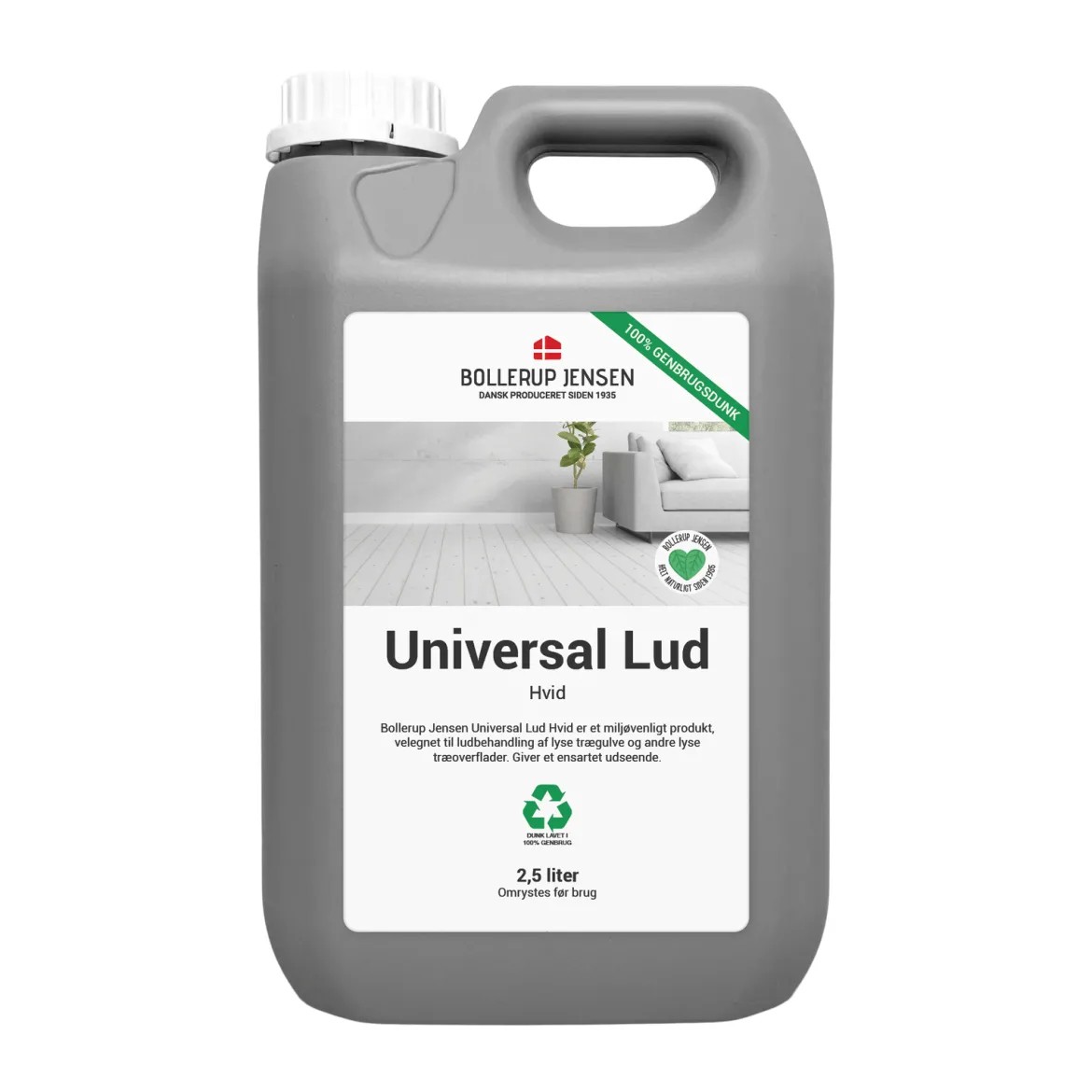 Universal Lud (Hvid) - 2,5 liter