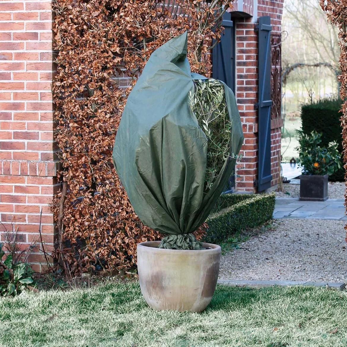 Vinterbeskyttelse til planter - grøn - Ø150 cm - 200 cm